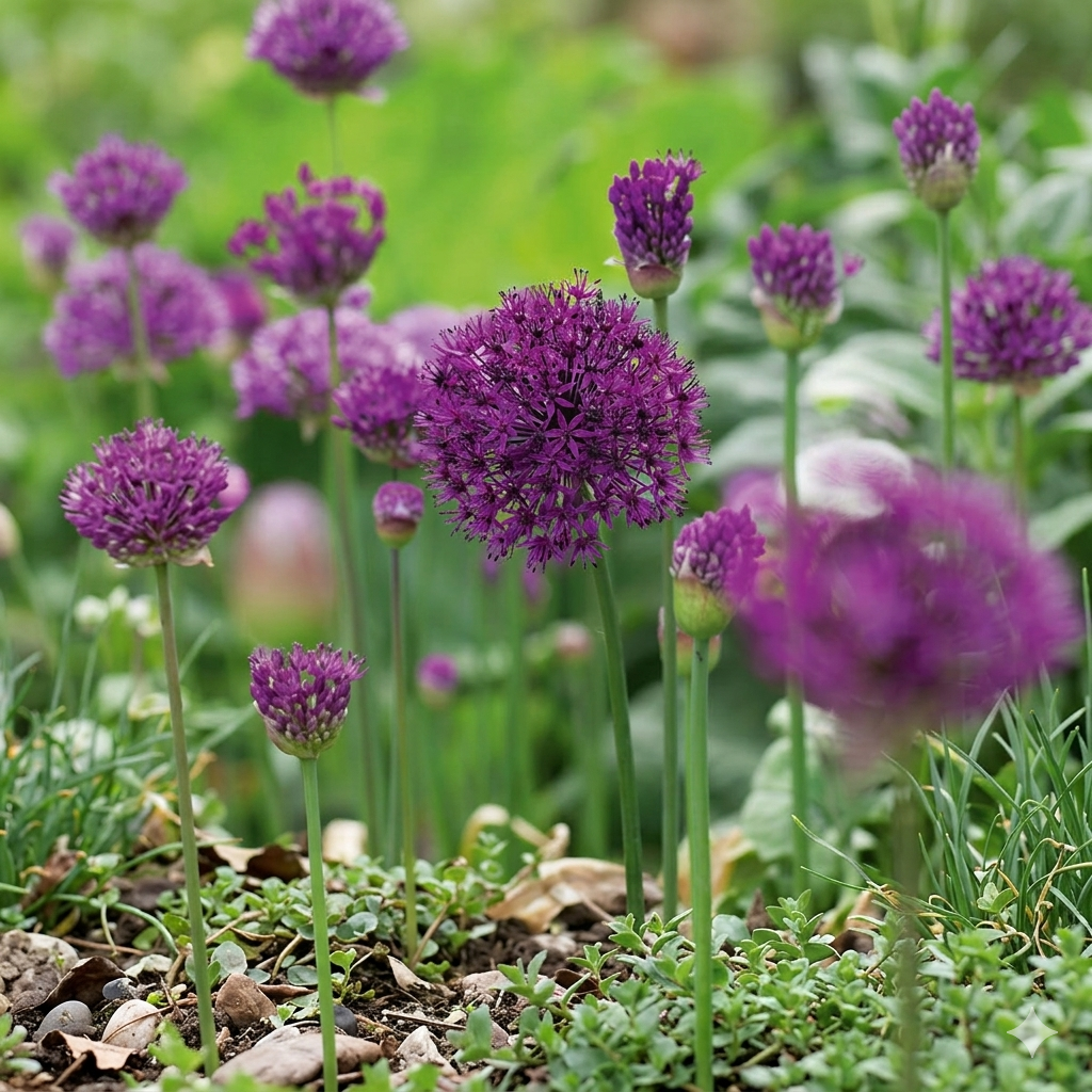 Prydløg 'Purple Sensation'