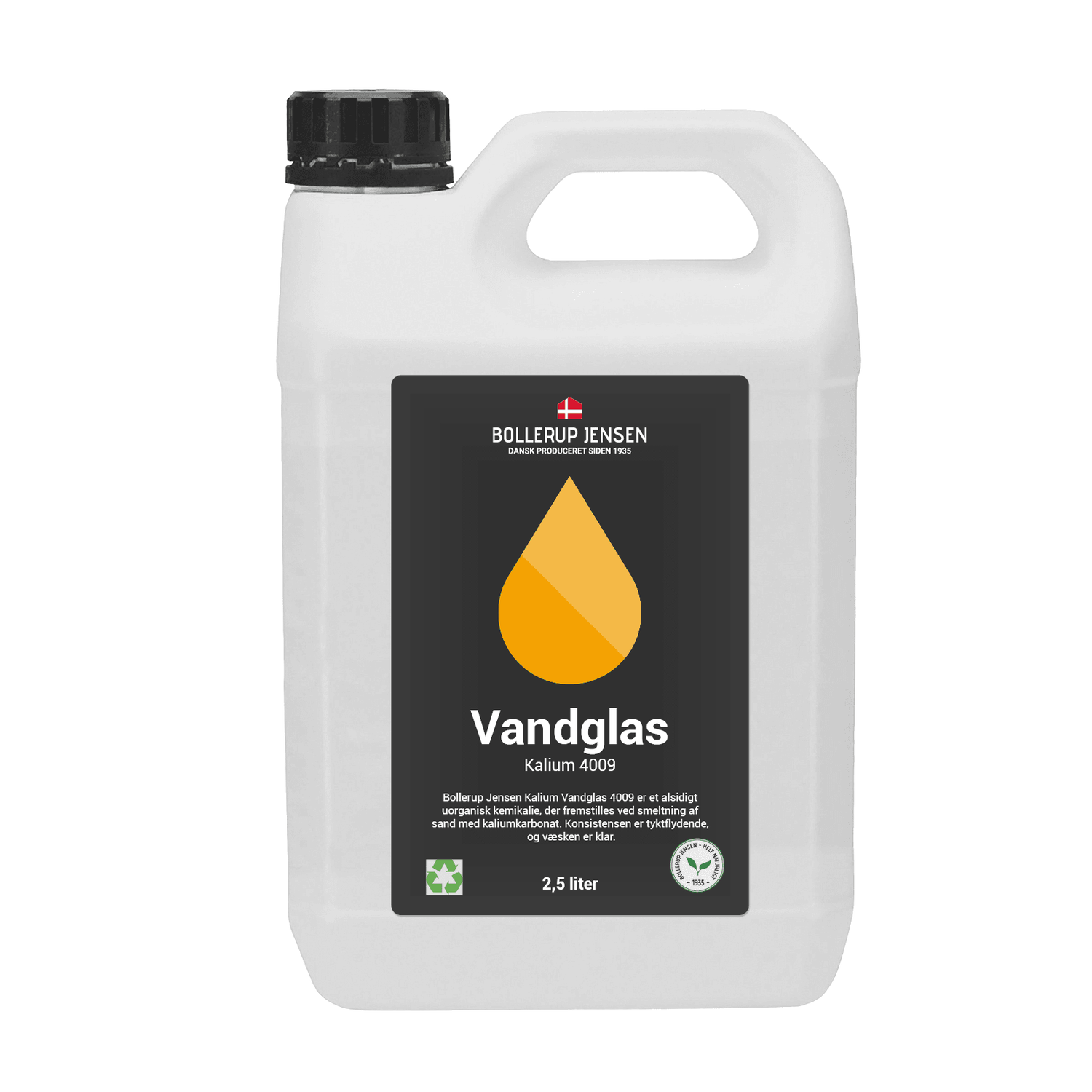 Dunk med Bollerup Jensen Vandglas kalium 4009 2,5 l