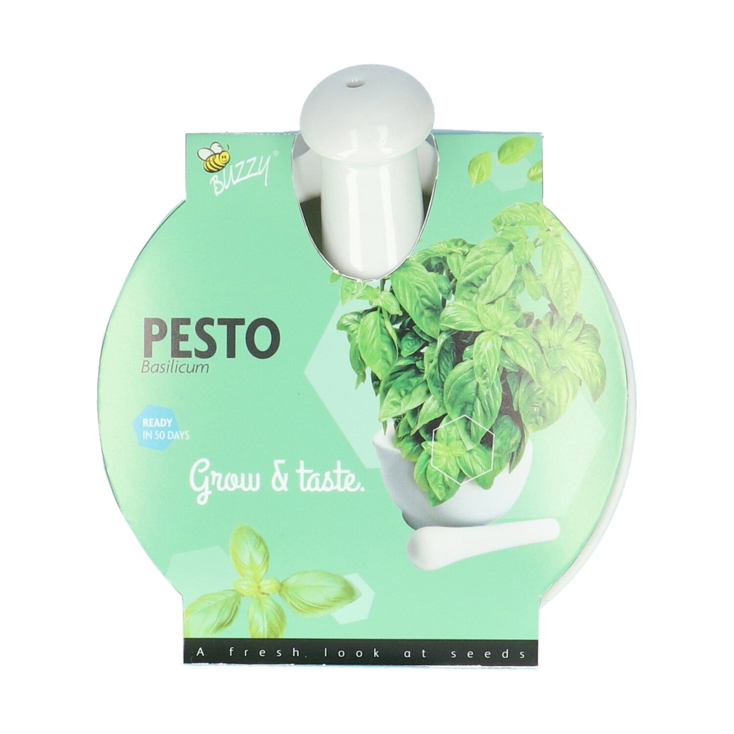Buzzy dyrkningssæt til pesto basilikum