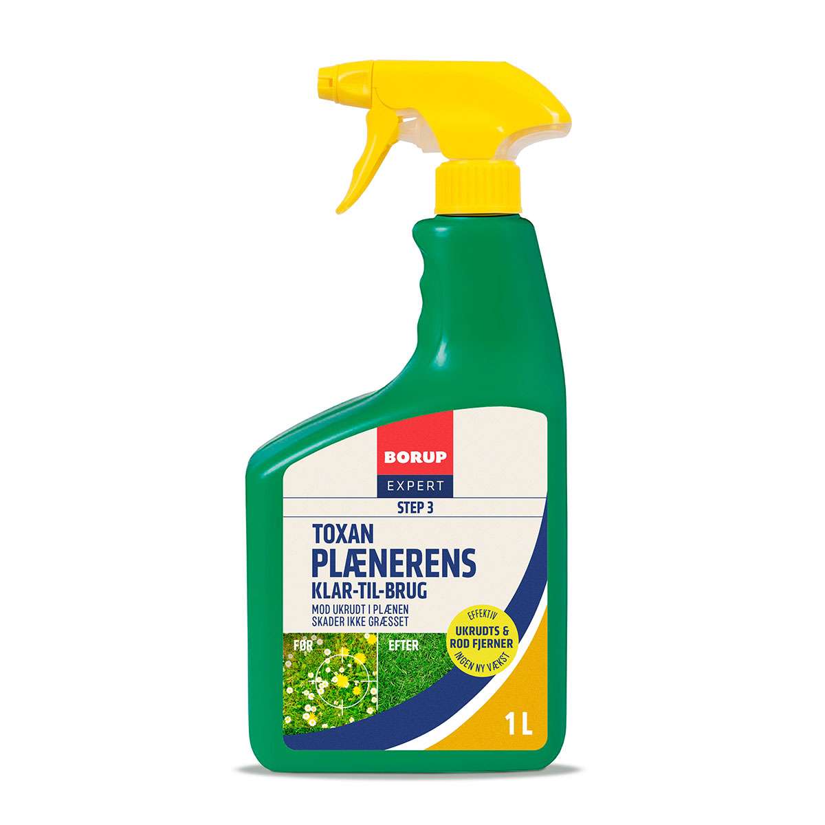 Borup Toxan plænerens spray til ukrudtsbekæmpelse