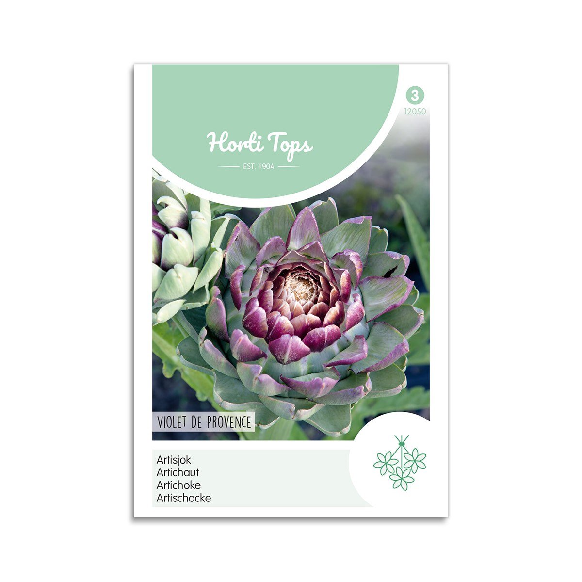 Artiskokfrø Violet de Provence Horti Tops Frøpose med Violet de Provence artiskok fra Horti Tops