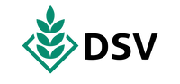 Grønt logo med stiliseret kornaks i diamantform og tilhørende sort tekst Grønt symbol af stiliseret kornaks placeret i en skråtstillet diamant med sort tekst til højre