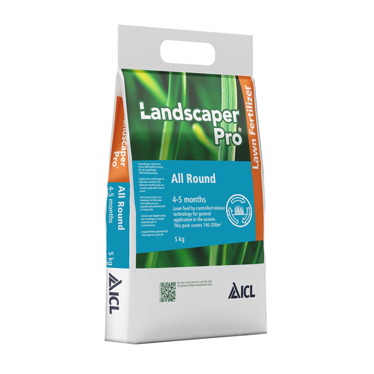 Landscaper Pro All Round plænegødning 5 kg Pose med Landscaper Pro All Round plænegødning 5 kg
