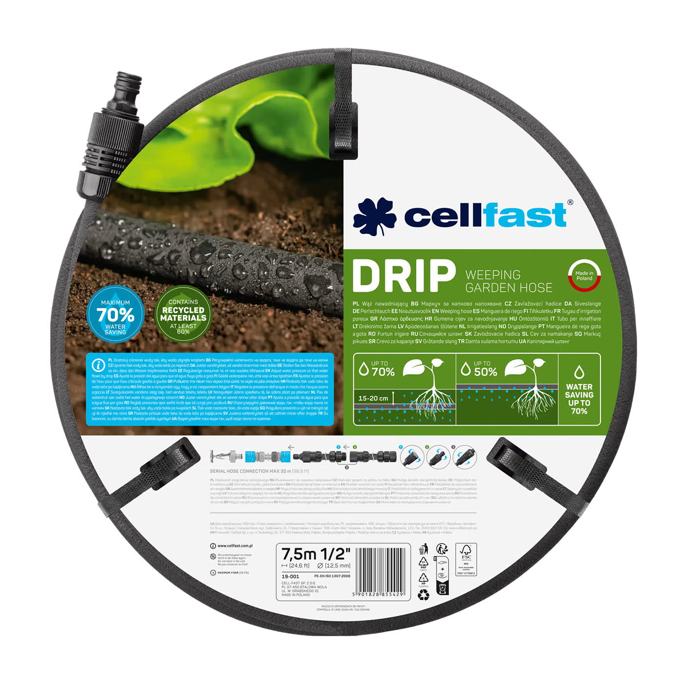 Cellfast DRIP Siveslange Cellfast DRIP Siveslange