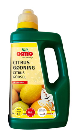 Grøn flaske OSMO citrusgødning 1 liter