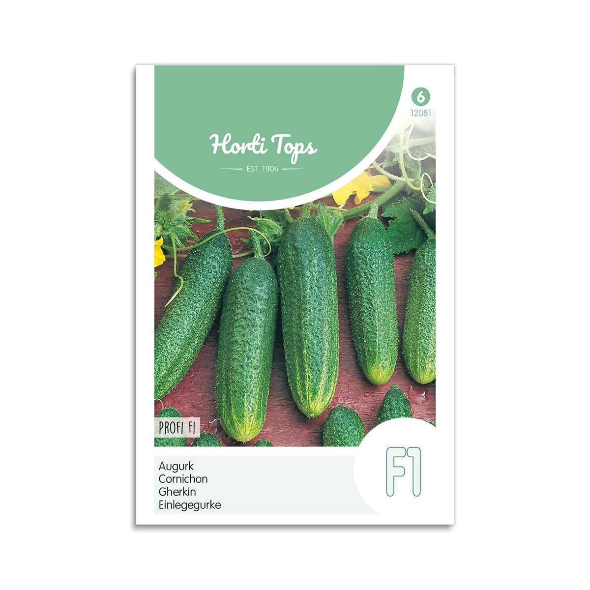 Horti Tops agurkfrø til drueagurker F1 Frøpose med Horti Tops drueagurker F1