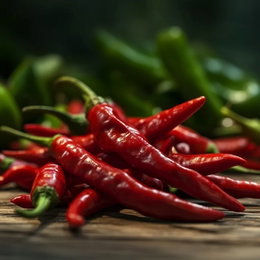Økologisk chilifrø 'Cayenne Long Slim' – slanke røde 12–15 cm chilier | Buzzy Organic Økologisk chilifrø 'Cayenne Long Slim' – modne røde, slanke 12–15 cm chilier med tynd hud og skarp spids, velegnede til tørring og cayennepeber. Tips: forspiring feb-marts, plant i potter eller drivhus. Producent: Buzzy Organic.