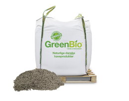 GreenBio naturmateriale i bigbag på palle GreenBio naturprodukt i stor sæk på palle