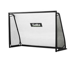Salta fodboldmål med net, sort Sort Salta fodboldmål med stærkt net