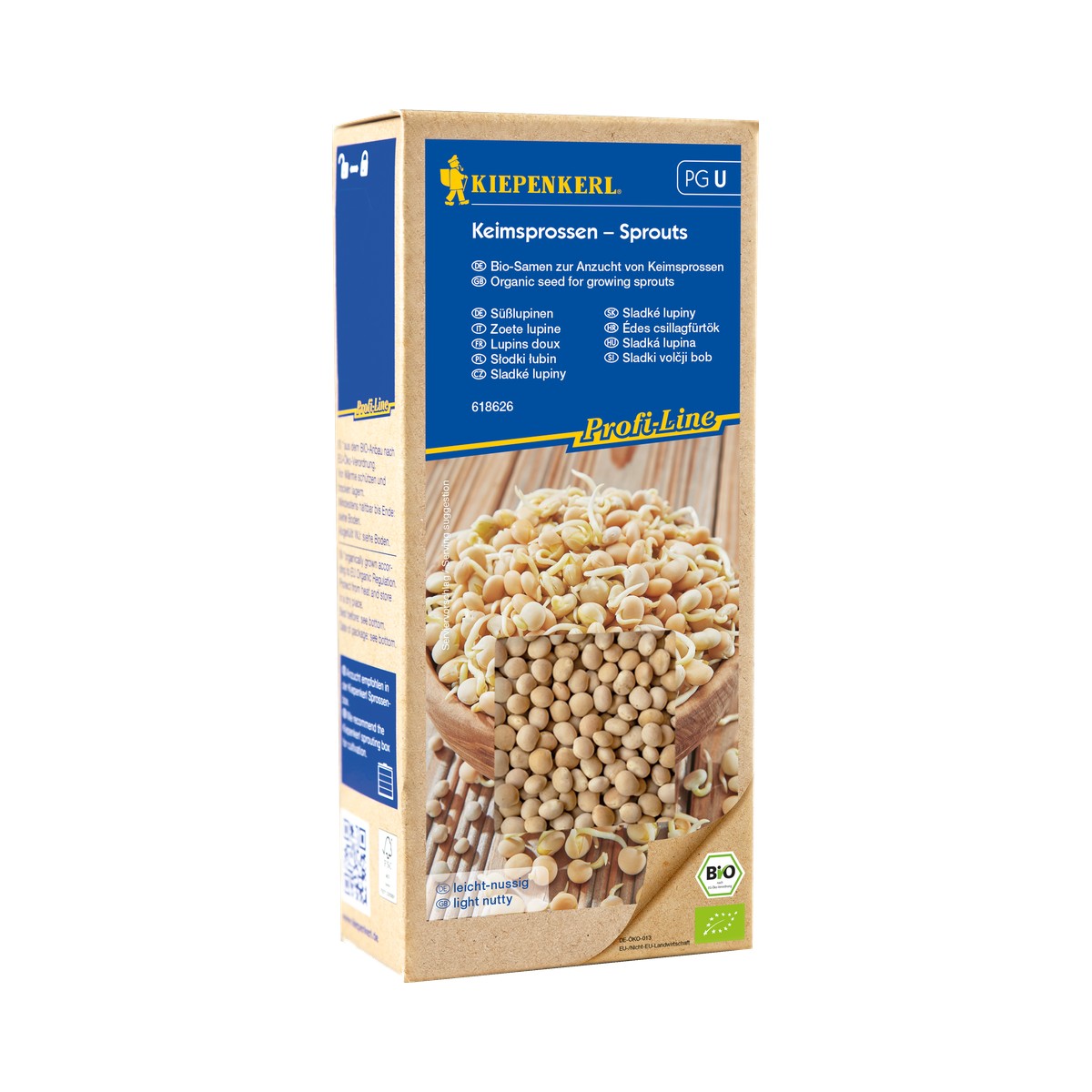 Økologiske Spirefrø Sødlupin - 200 g