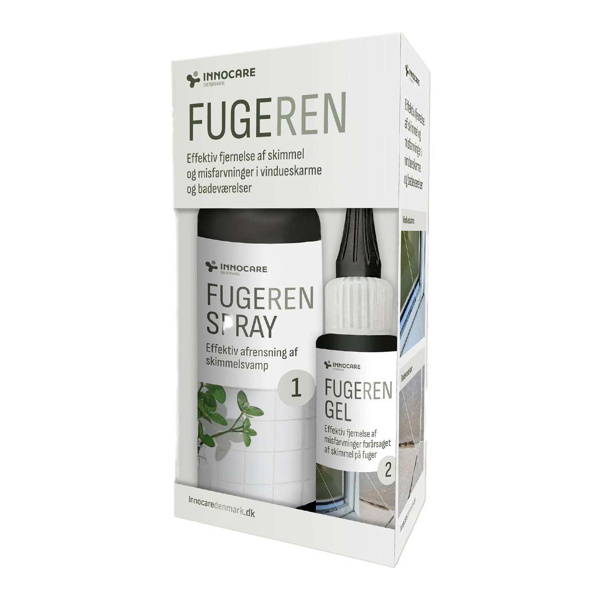 INNOCARE Fugeren spray og gel til fugerens