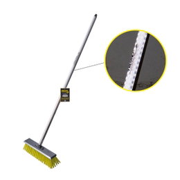 Freund Gadekost Pro 150 cm – professionel sne- og gadekost med træblok, neon-gule børster og refleks Freund Gadekost Pro 150 cm fra Freund Victoria – robust sne- og gadekost med træblok, neon-gule Elaston-børster, integreret skrabekant, aluminiumsskaft med refleksfilm og D-greb til sikker og synlig vintervedligeholdelse