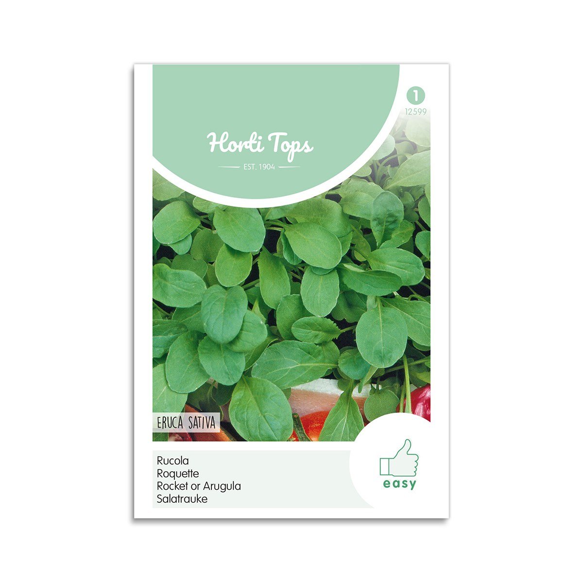 Pose med rucola frø fra Hortitops