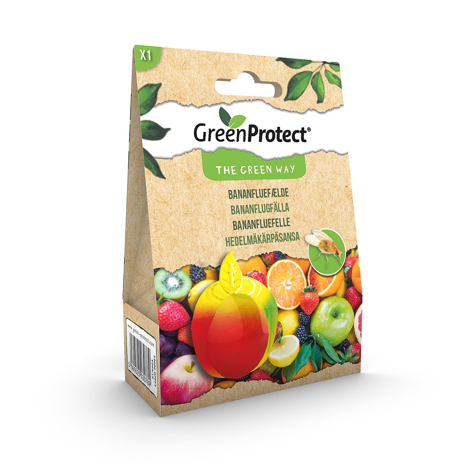 GreenProtect Bananfluefælde The Green Way | Insektbekæmpelse | GreenProtect | The Green Way