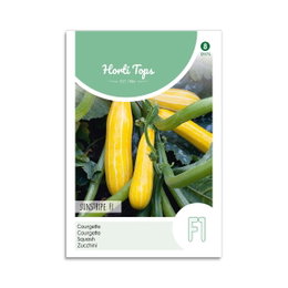 Horti Tops Sunstripe F1 squashfrø Frøpose med gule Sunstripe F1 squash