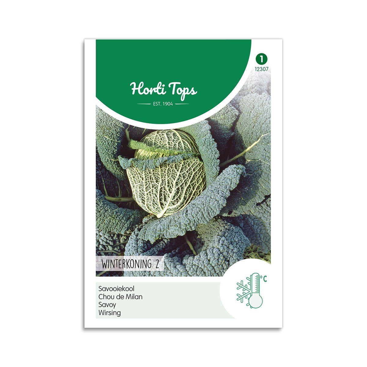 Frøpose med savoykål Horti Tops Winterkoning 2