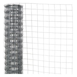 Galvaniseret trådhegn 6,4 mm - 50 cm x 3 m | Nature – fleksibelt havehegn til beskyttelse af planter Rulle af galvaniseret trådhegn 6,4 mm, 50 cm x 3 m fra Nature med fintmaskede firkanter, velegnet til indhegning, beskytte bede og gør-det-selv-projekter