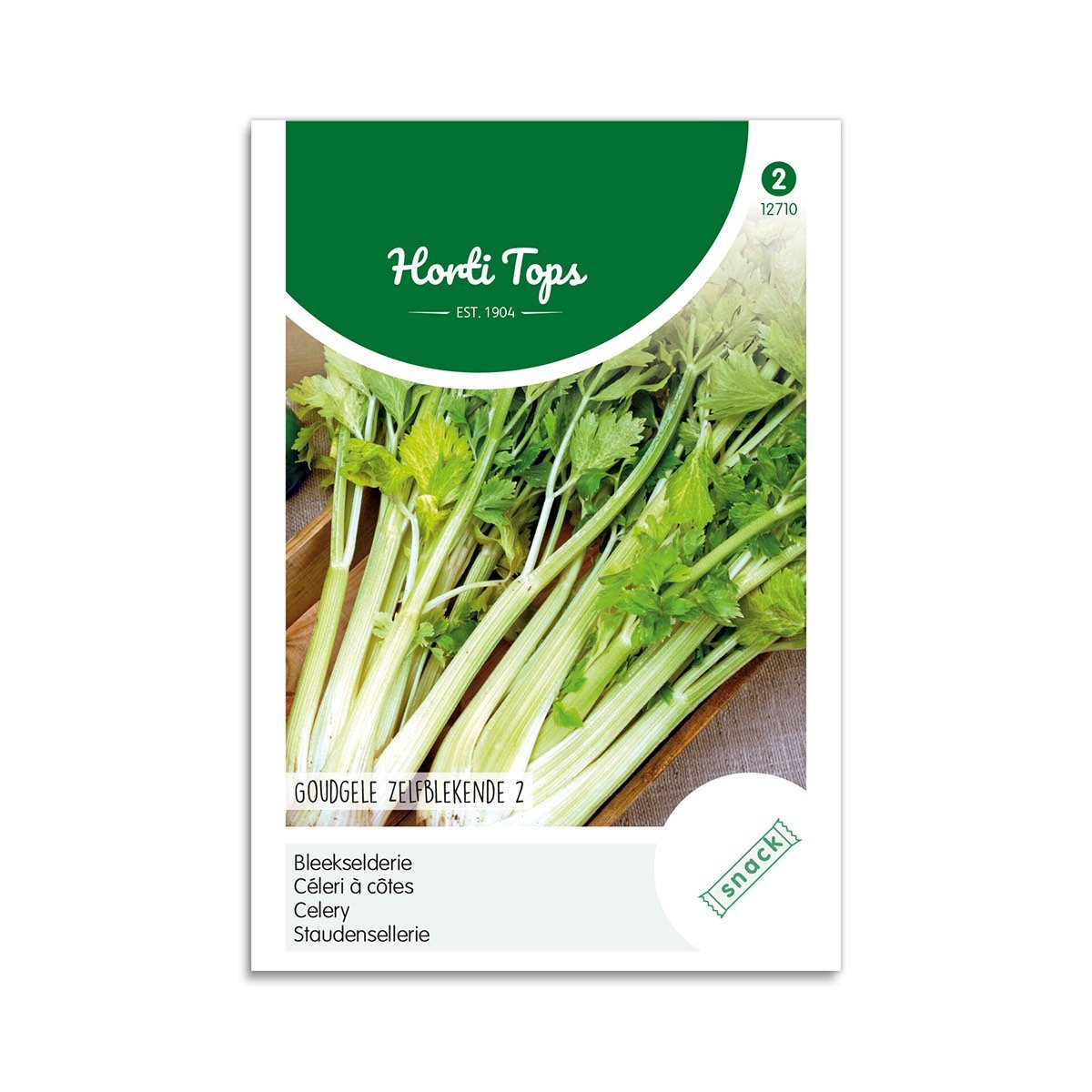 Horti Tops blegselleri frø Goudgele 2 Frøpose med Horti Tops blegselleri Goudgele 2