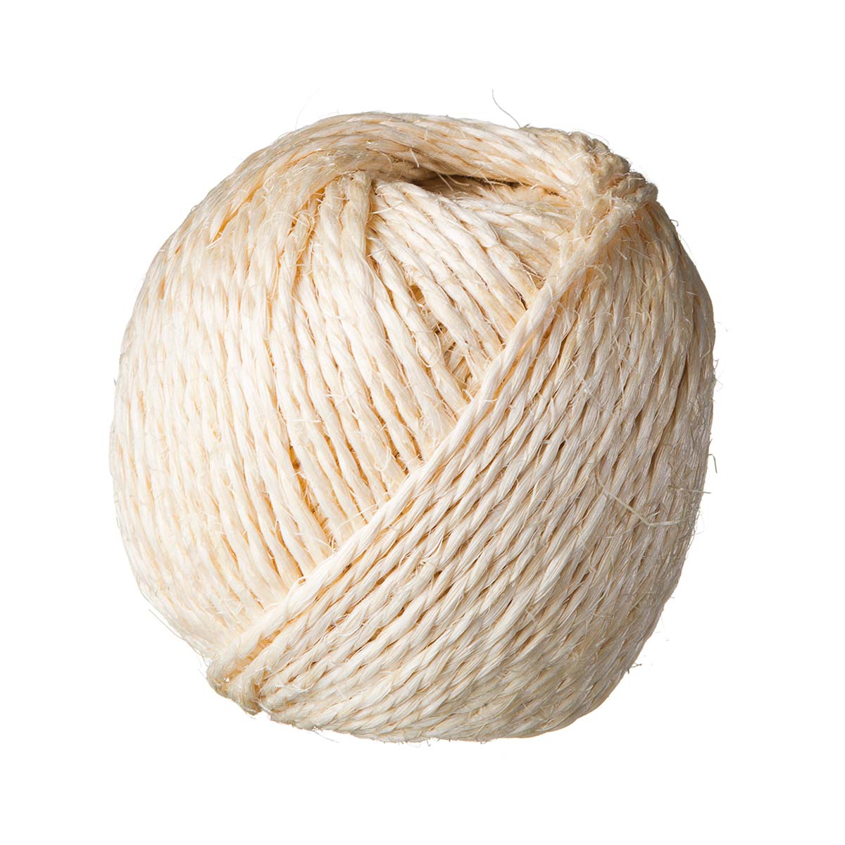 Beige rulle med stærk natursnor