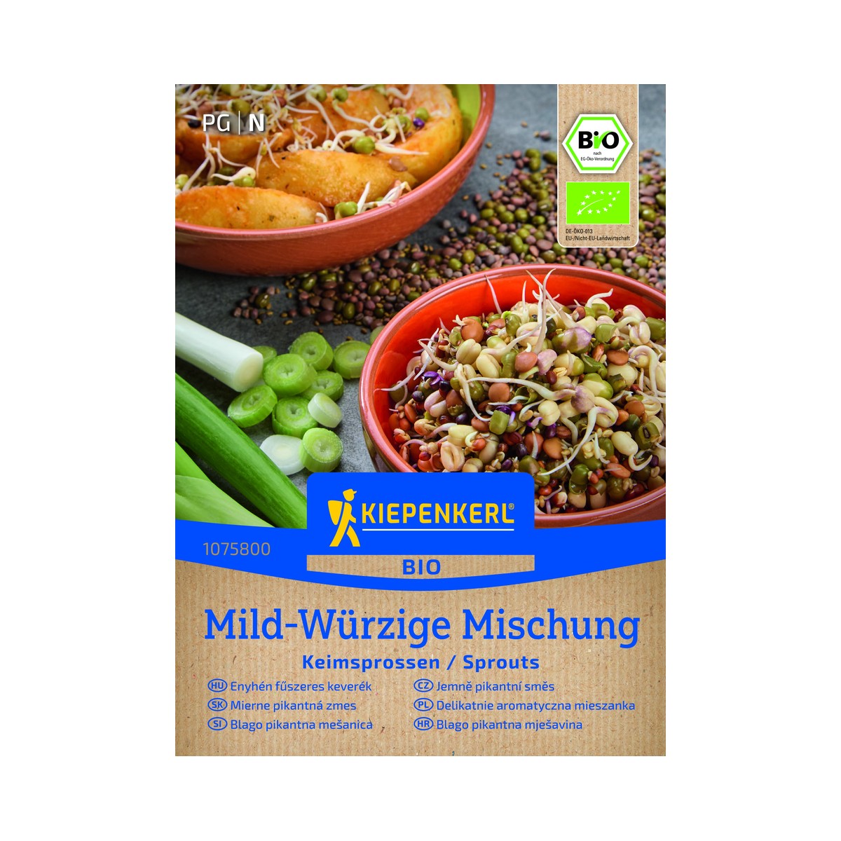 Økologiske Spirefrø Mild-krydret Blanding - 50 g