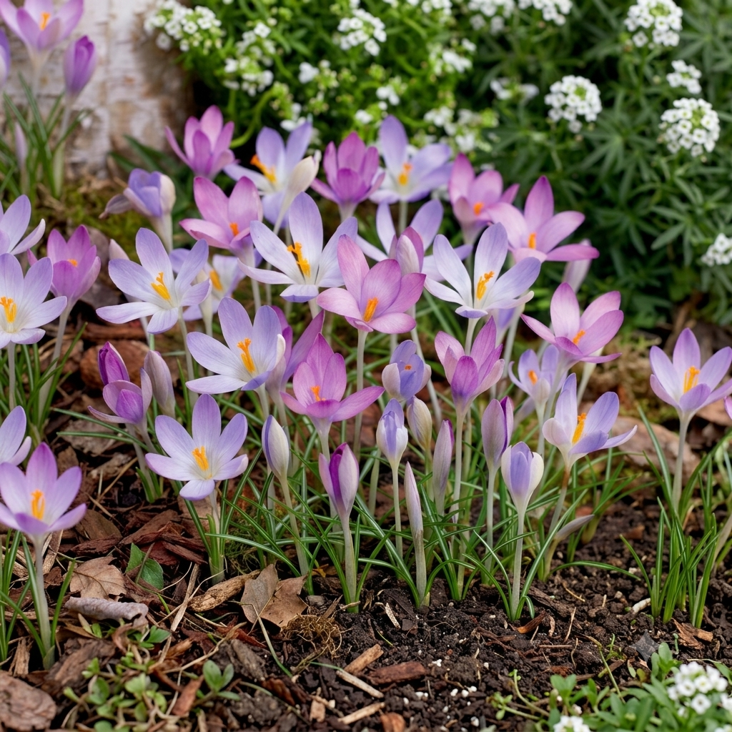 Krokus Botanisk Mix 'Crocus tommasinianu'