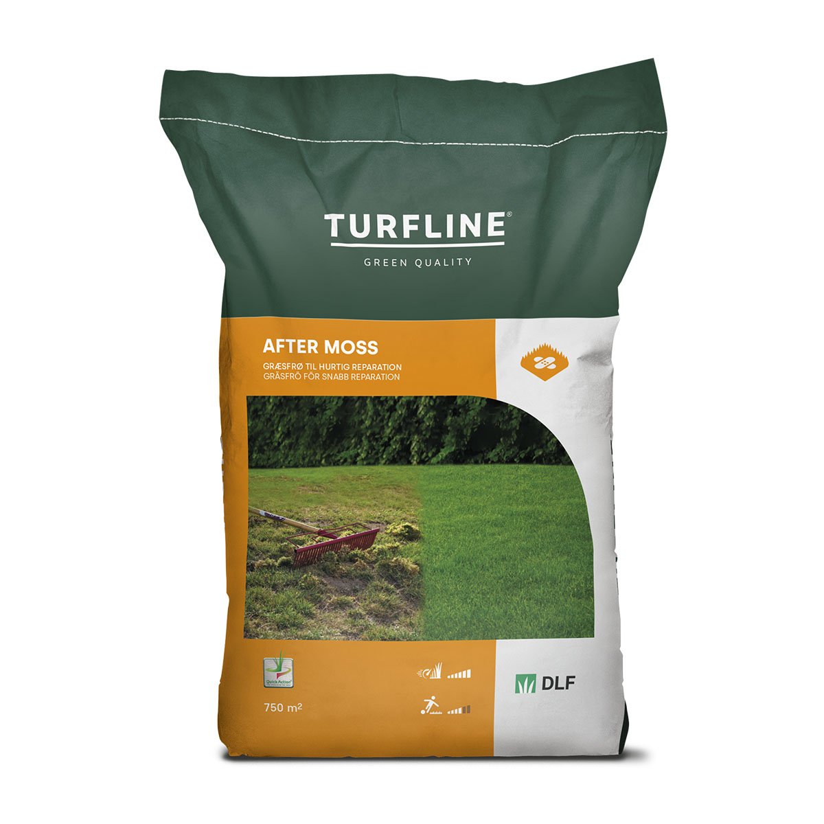 Turfline After Moss græsfrø til reparation af plæne