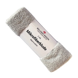 Bollerup Jensen mikrofiberklude 2 stk grå Pakke med 2 grå mikrofiberklude fra Bollerup Jensen