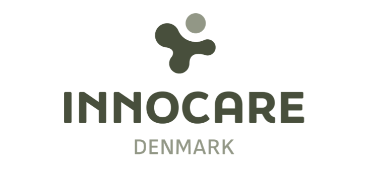 INNOCARE Denmark logo med grønt symbol og tekst