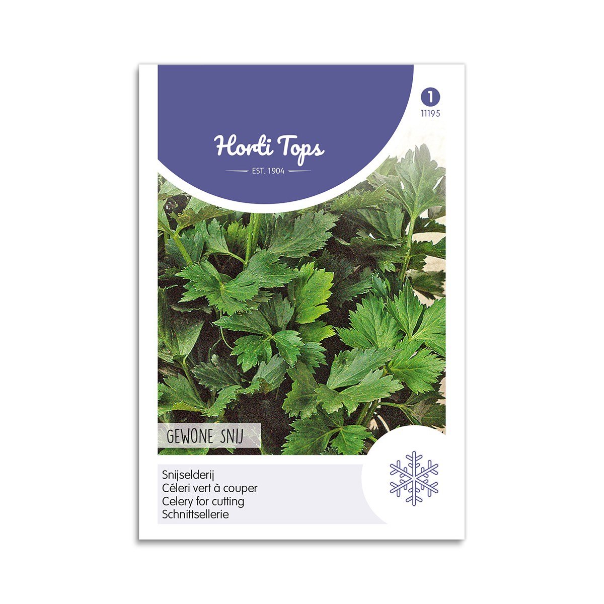 Horti Tops bladselleri frø til udplantning Frøpose med Horti Tops bladselleri til udplantning