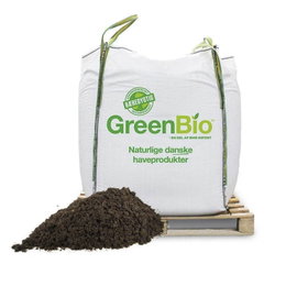 GreenBio naturlig muldjord i bigbag på palle