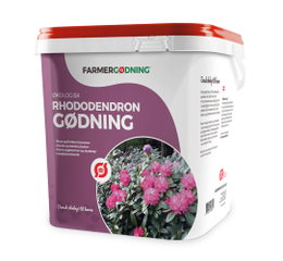Økologisk rhododendron gødning 4 kg Spand med økologisk rhododendron gødning