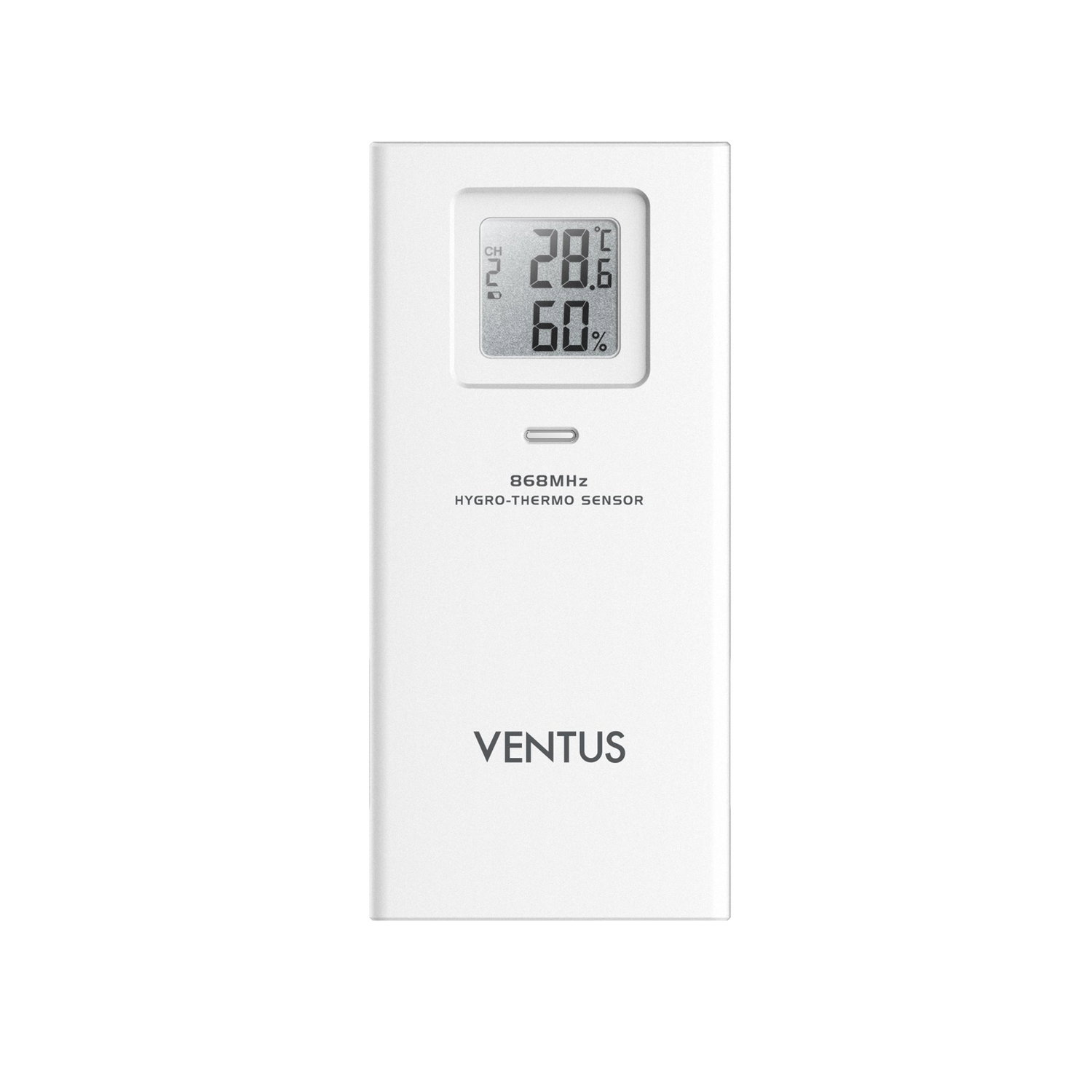 Ventus 868 MHz termo-hygrometer sensor med display