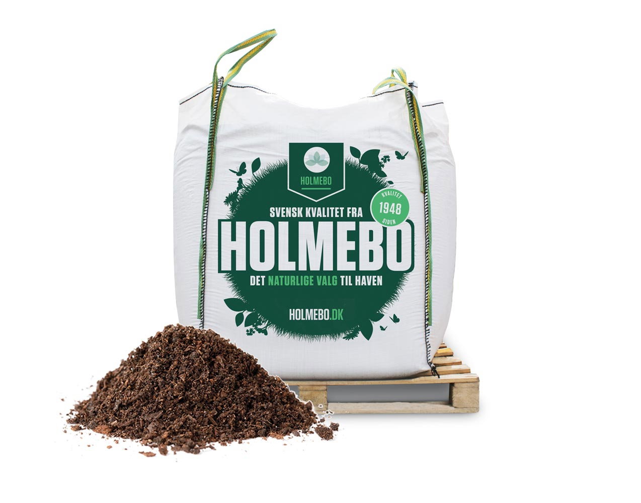 HOLMEBO havejord i bigbag på palle