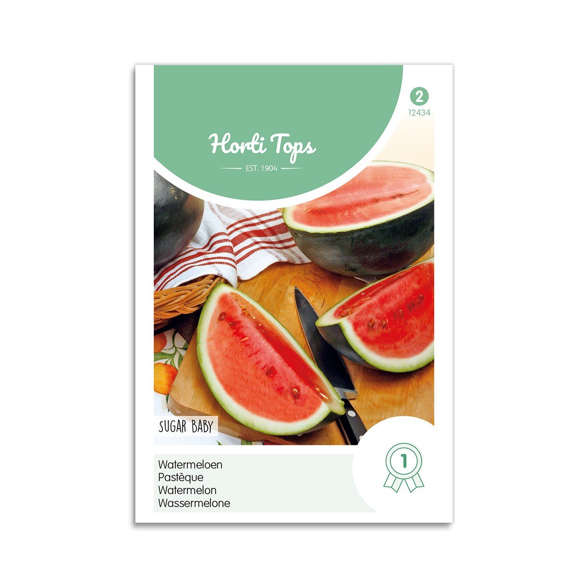 Vandmelonfrø Sugar Baby Horti Tops Frø til vandmelon Sugar Baby fra Horti Tops