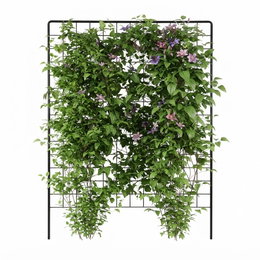 Espalier til plantekasse - Sortlakeret