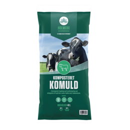 Holmebo komposteret komøg, 40 L Sæk med Holmebo komposteret komøg 40 liter