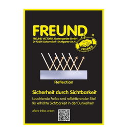 Freund Gadekost Pro 150 cm – professionel sne- og gade-kost med neongule Elaston-børster, reflekterende aluminiumsskaft og skrabekant Freund Gadekost Pro 150 cm: robust træblok, neon-gule Elaston-børster, integreret skrabekant, reflekterende aluminiumsskaft med D-greb for øget synlighed og sikkerhed ved vintervedligeholdelse