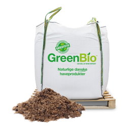 GreenBio naturlig dansk jord i stor bigbag på palle