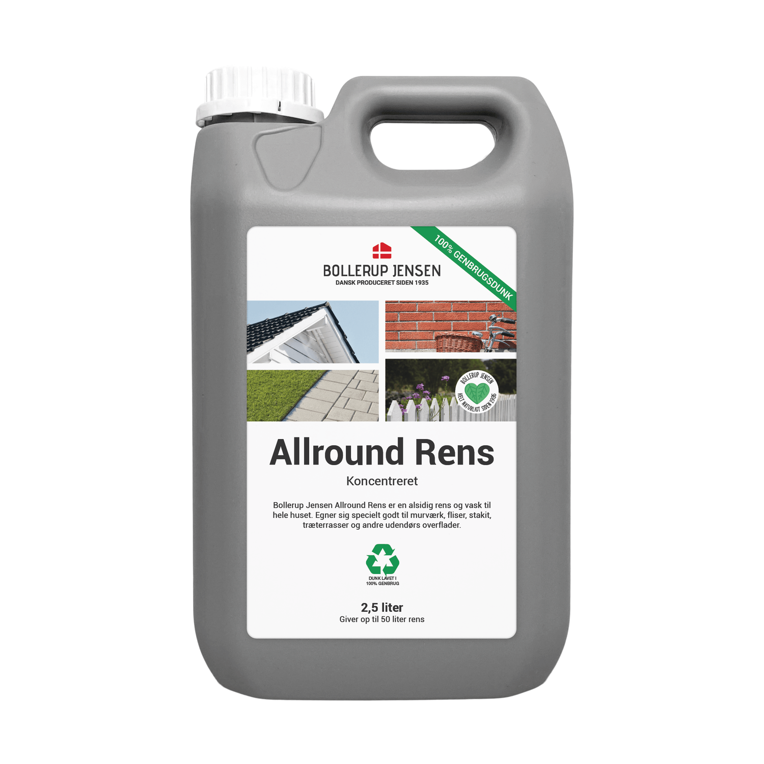 Bollerup Jensen Allround Rens koncentreret 2,5 liter