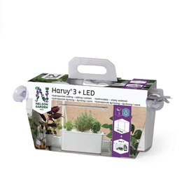 Nelson Garden Harvy 3 hydroponisk sæt med LED Nelson Garden Harvy 3 hydroponisk dyrkningssæt med LED