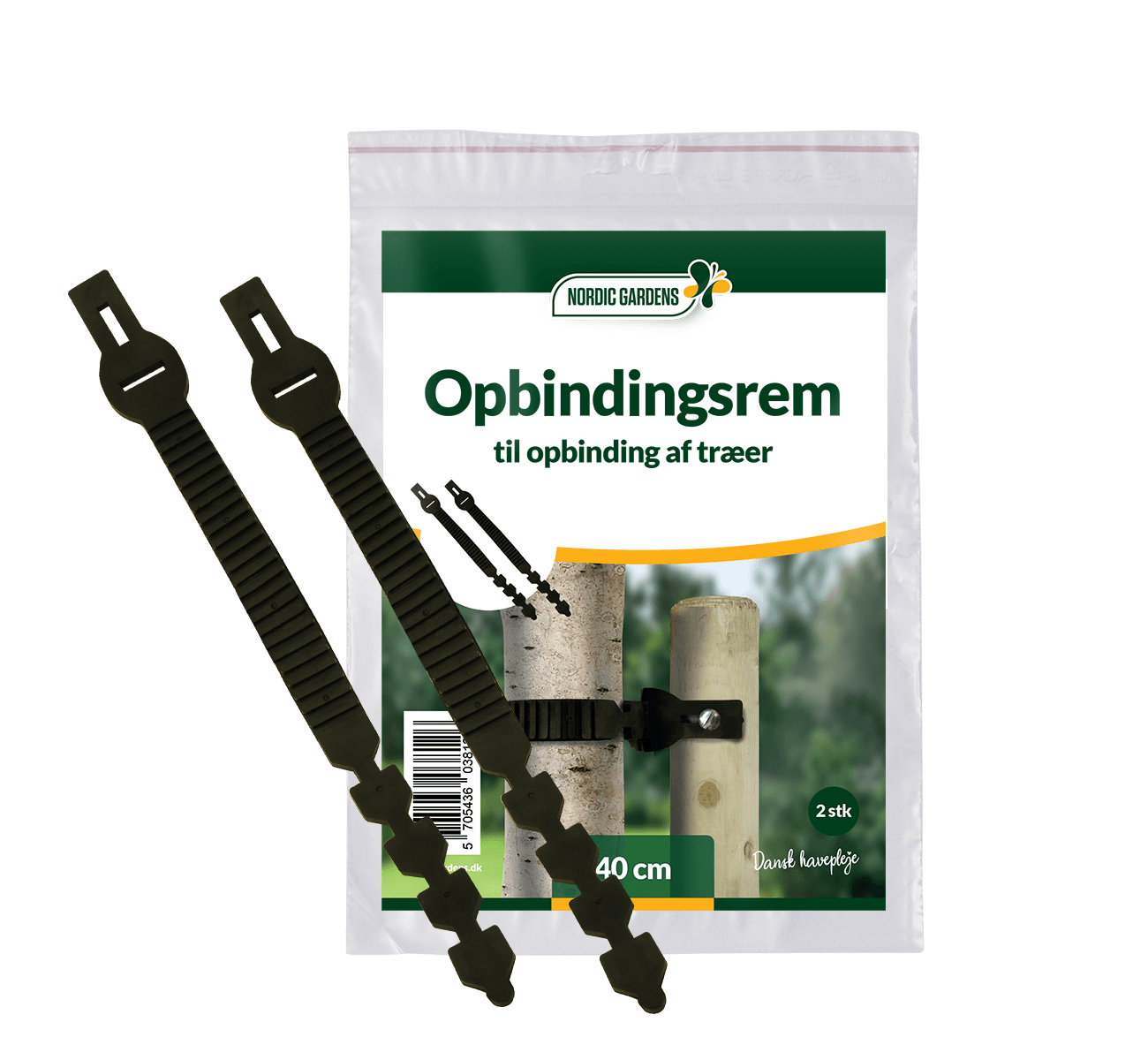 Nordic Gardens opbindingsrem 40 cm til opbinding af træer