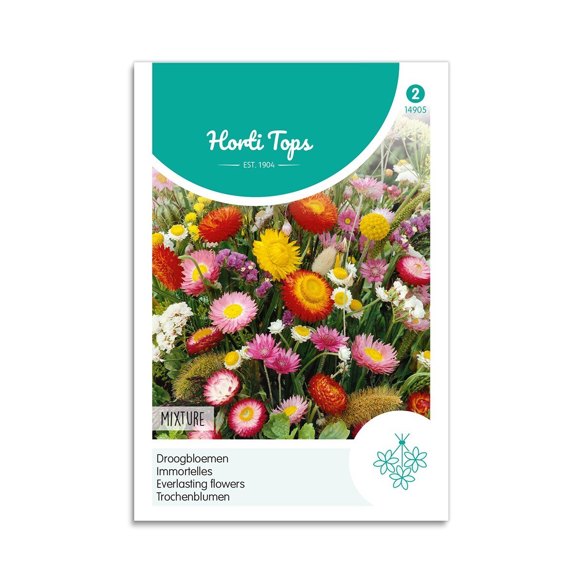 Evighedsblomster frø - mix