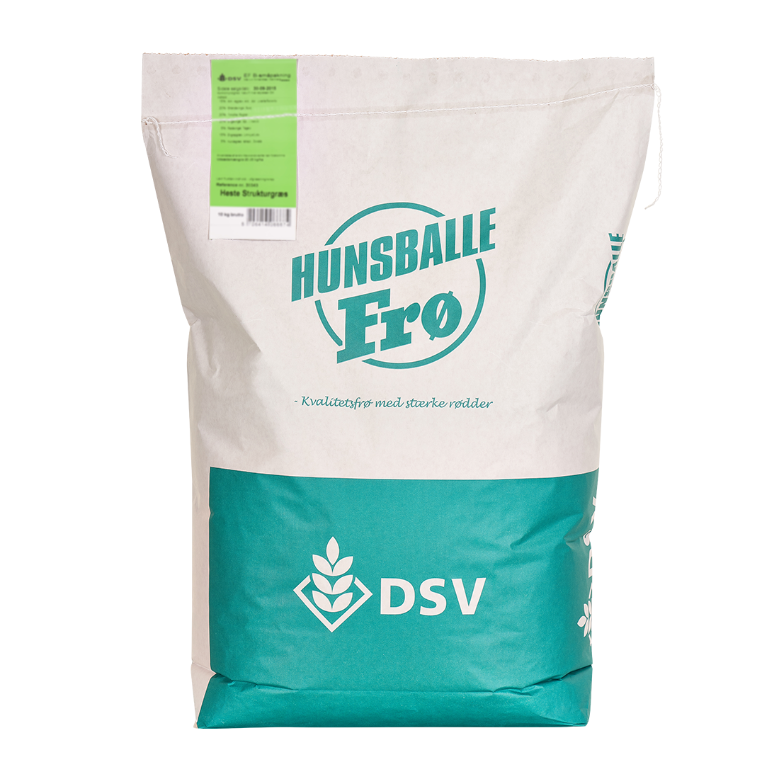 Sæk med Hunsballe Frø DSV græsfrø 10 kg