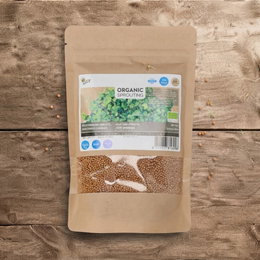 Økologiske sennepsspirer frø - 250 g Økologiske sennepsspirer frø - 250 g