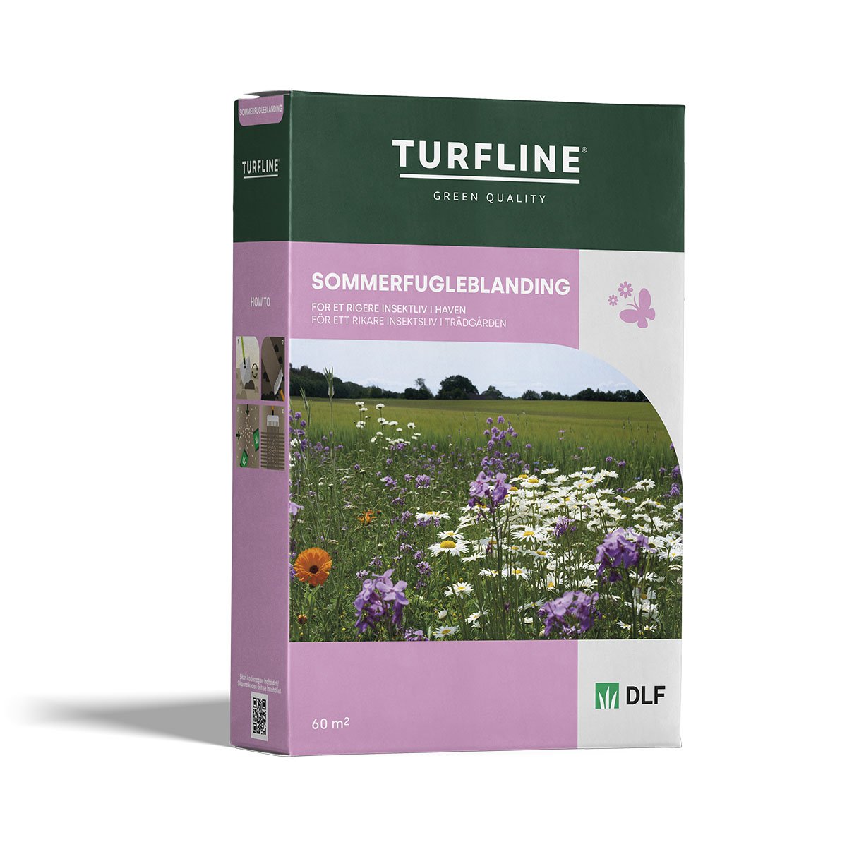 Pakke med Turfline sommerfugleblanding blomsterfrø 60 m²