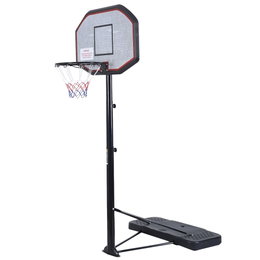 Justerbar flytbar basketballkurv med stander