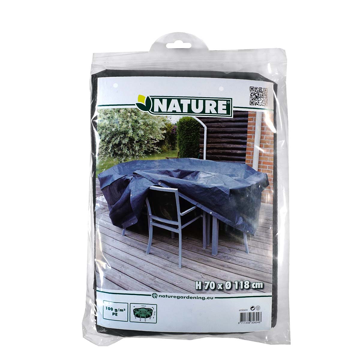 Nature møbelovertræk til havemøbler Nature vandtæt overtræk til havemøbler på terrasse