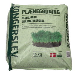 Kongerslev plænegødning 15 kg Kongerslev plænegødning 15 kg til græsplæner