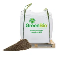 GreenBio naturlig dansk havejord i bigbag på palle