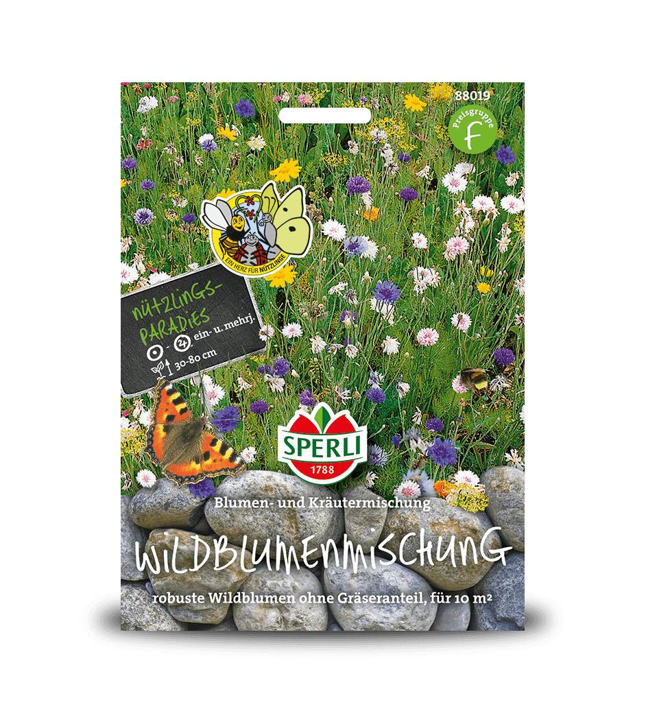 Sperli blomstereng frøblanding 10 m² Sperli vildblomst frø til insektvenlig blomstereng